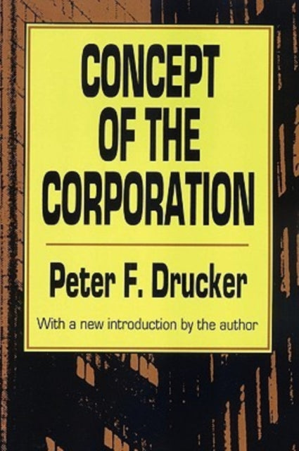 Book cover of: Concept of the Corporation