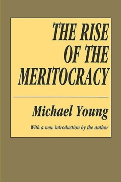 Book cover of: Rise of the Meritocracy