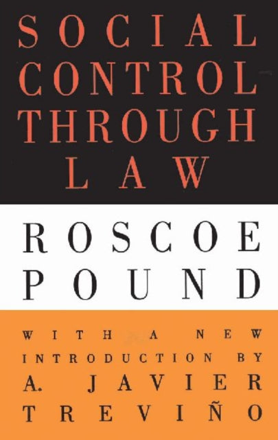 Book cover of: Social Control Through Law
