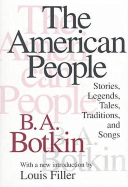 Book cover of: American People. By: B.A. Botkin
