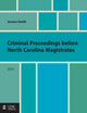 Book cover of: Criminal Proceedings Before North Carolina Magistrates. By: Lynn weingarten