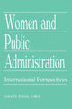 Book cover of: Women and Public Administration. By: Jane H. Bayes