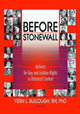 Book cover of: Before Stonewall. By: Vern L. Bullough