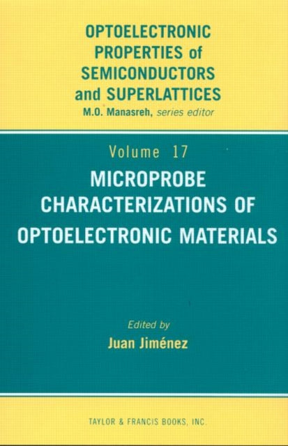 Book cover of: Microprobe Characterization of Optoelectronic Materials. By: Juan Jimenez