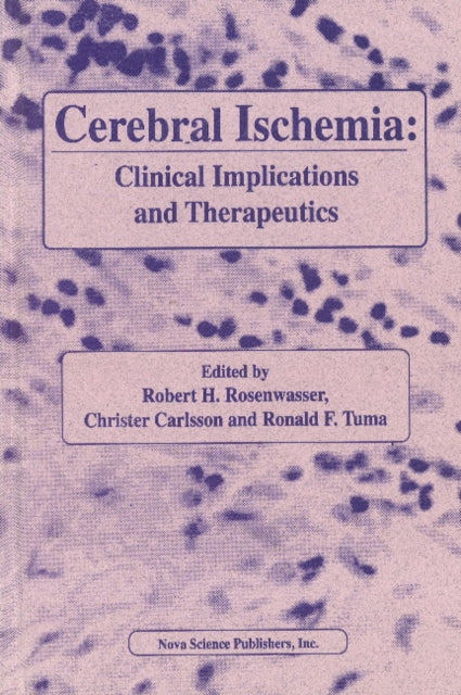 Book cover of: Cerebral Ischemia