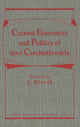 Book cover of: Current Politics & Economics of (ex-) Czechoslovakia. By: J. Krovak