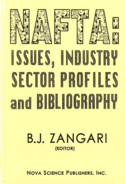 Book cover of: Nafta. By: B. J. Zangari
