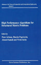 Book cover of: High Performance Algorithms for Structured Matrix Problems
