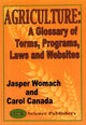 Book cover of: Agriculture. By: Jasper Womach