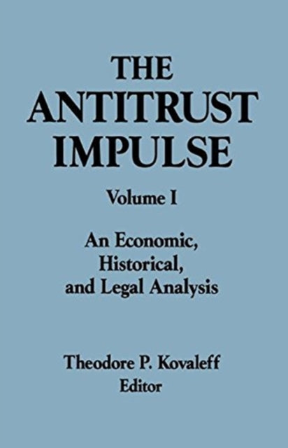 Book cover of: Antitrust Division of the Department of Justice. By: Theodore P. Kovaleff