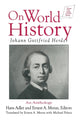 Book cover of: Johann Gottfried Herder on World History: An Anthology