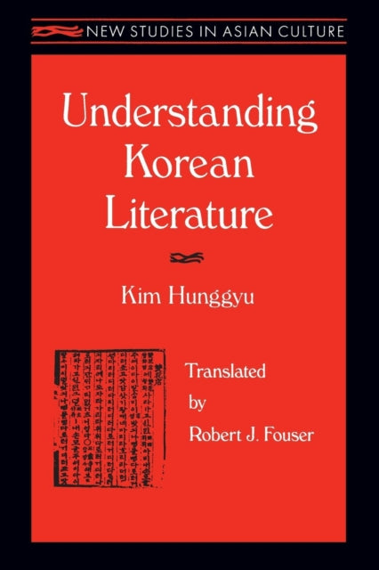 Book cover of: Understanding Korean Literature