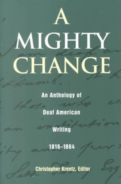 Book cover of: Mighty Change. By: Christopher Krentz