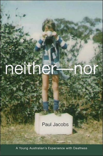 Book cover of: Neither-Nor. By: Paul Jacobs