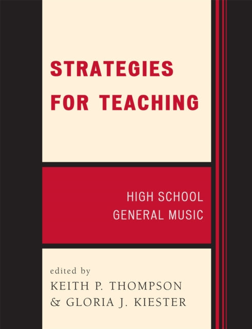 Book cover of: Strategies for Teaching. By: Keith P. Thompson