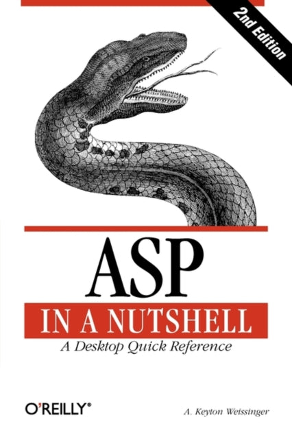 Book cover of: ASP in a Nutshell. By: Keyton Weissinger