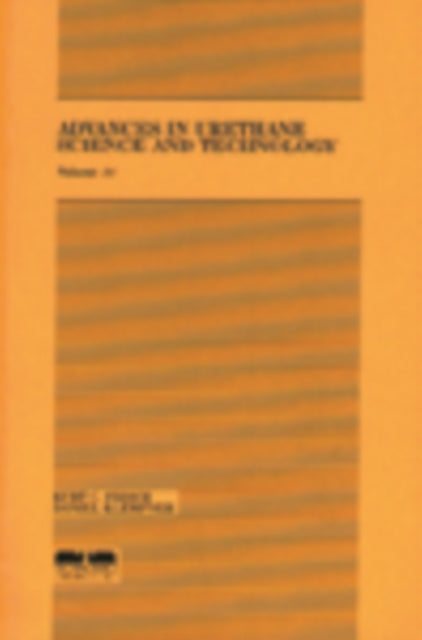 Book cover of: Advances in Urethane. By: Kurt C. Frisch