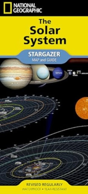 Book cover of: National Geographic Solar System Map (Stargazer Folded)