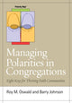 Book cover of: Managing Polarities in Congregations. By: Roy M. Oswald