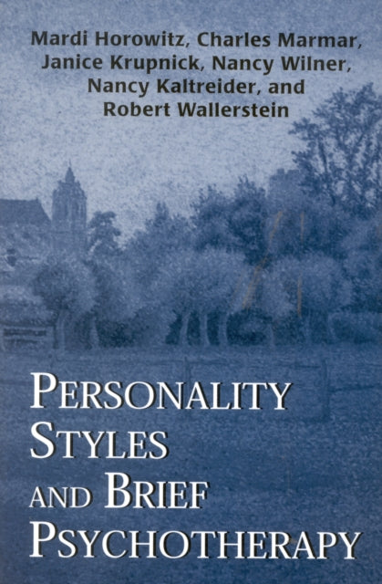 Book cover of: Personality Styles and Brief Psychotherapy