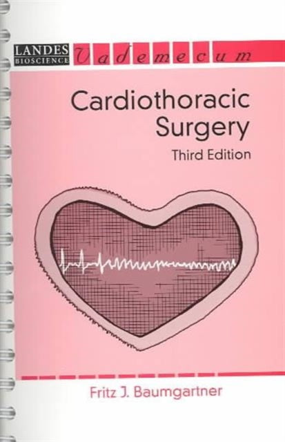 Book cover of: Cardiothoracic Surgery. By: Fritz Baumgartner