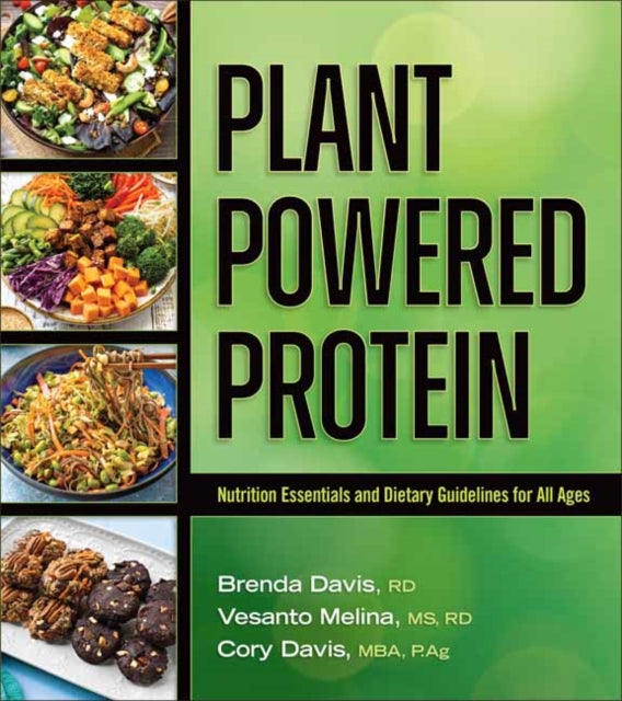 Book cover of: Plant-Powered Protein. By: Brenda Davis
