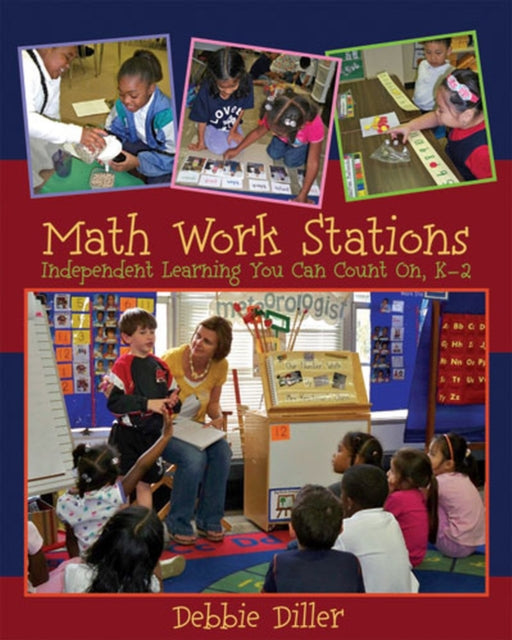 Book cover of: Math Work Stations. By: Debbie Diller