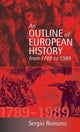Book cover of: Outline of European History From 1789 to 1989
