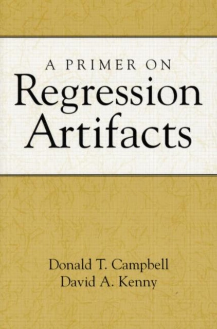 Book cover of: Primer on Regression Artifacts