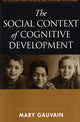 Book cover of: Social Context of Cognitive Development