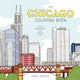 Book cover of: Chicago Coloring Book. By: Chris Arnold