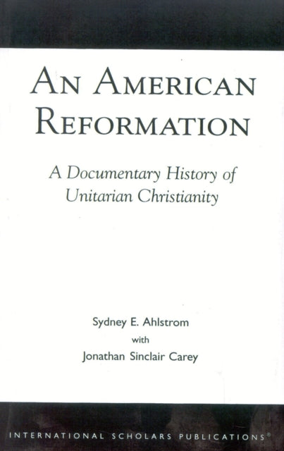 Book cover of: American Reformation. By: Ahlstrom Sydney E.