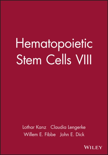 Book cover of: Hematopoietic Stem Cells VIII