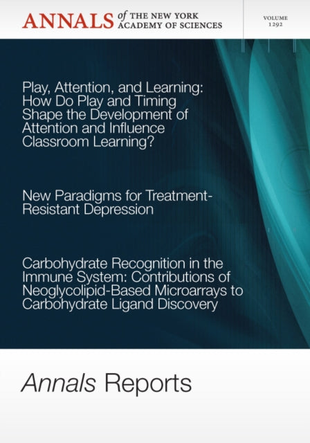 Book cover of: Annals Report, Volume 1292. By: New York Academy of Sciences