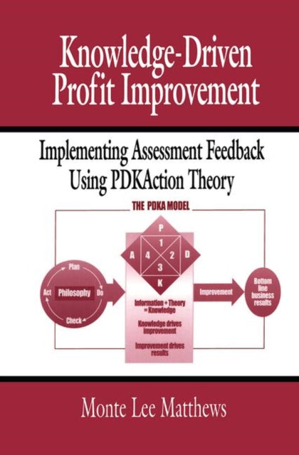Book cover of: Knowledge-Driven Profit Improvement. By: Monte Lee Matthews