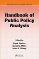Book cover of: Handbook of Public Policy Analysis