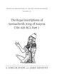 Book cover of: Royal Inscriptions of Sennacherib, King of Assyria (704–681 BC), Part 1. By: Sennacherib King of Assyria