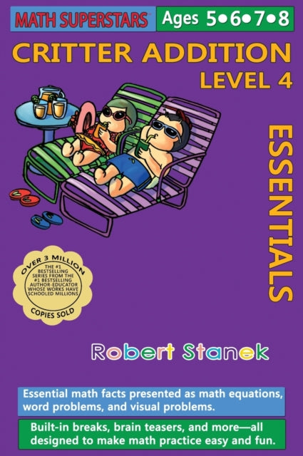 Book cover of: Math Superstars Addition Level 4, Library Hardcover Edition