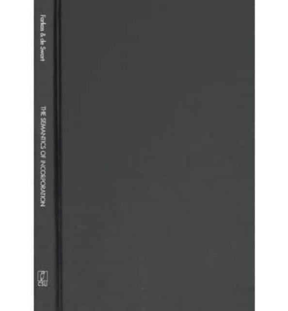 Book cover of: Semantics of Incorporation