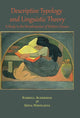 Book cover of: Descriptive Typology and Linguistic Theory. By: Farrell Ackerman