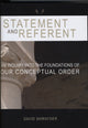 Book cover of: Statement and Referent. By: David Shwayder