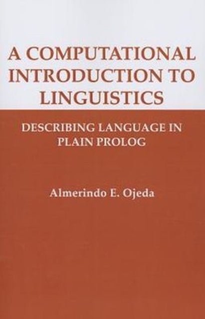 Book cover of: Computational Introduction to Linguistics. By: Almerindo E. Ojeda