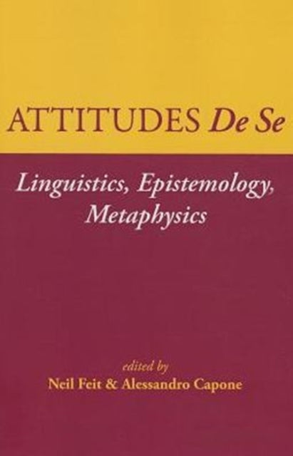 Book cover of: Attitudes De Se