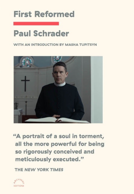 Book cover of: First Reformed. By: Paul Schrader