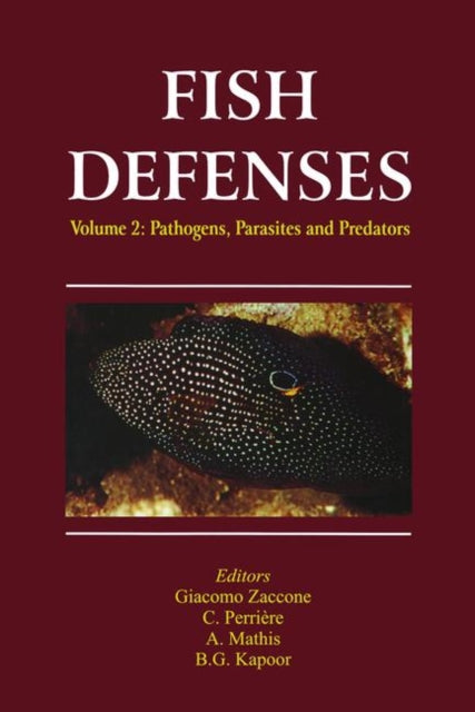 Book cover of: Fish Defenses Vol. 2. By: Gaicomo Zaccone