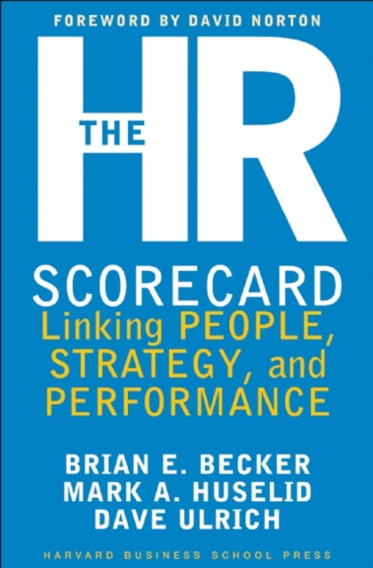 Book cover of: HR Scorecard. By: Brian E. Becker