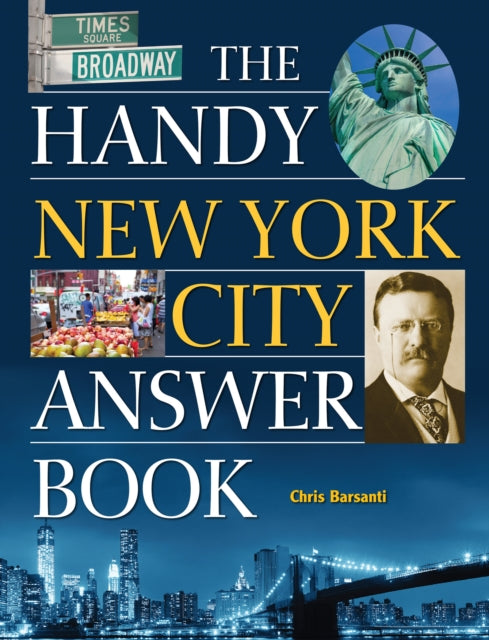 Book cover of: Handy New York City Answer Book. By: Chris Barsanti