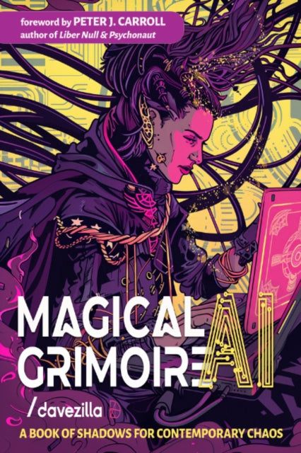 Book cover of: Magical AI Grimoire. By: Davezilla