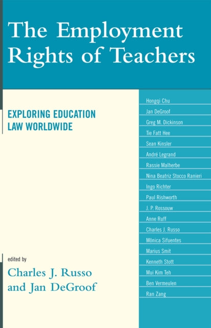 Book cover of: Employment Rights of Teachers