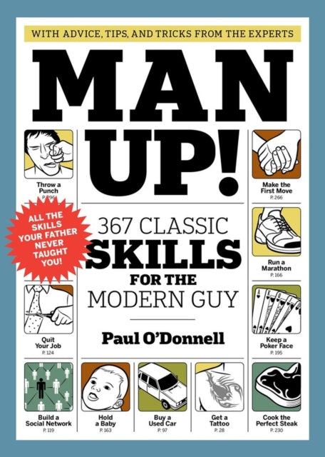 Book cover of: Man Up!. By: Paul O'Donnell